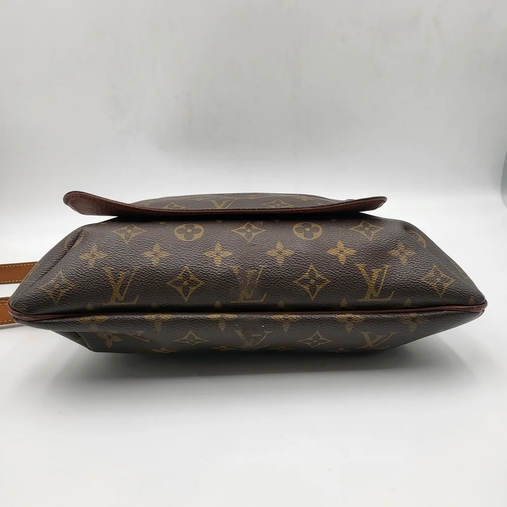LOUIS VUITTON Monogram Musette Salsa GM Shoulder Crossbody Bag, Authentic..